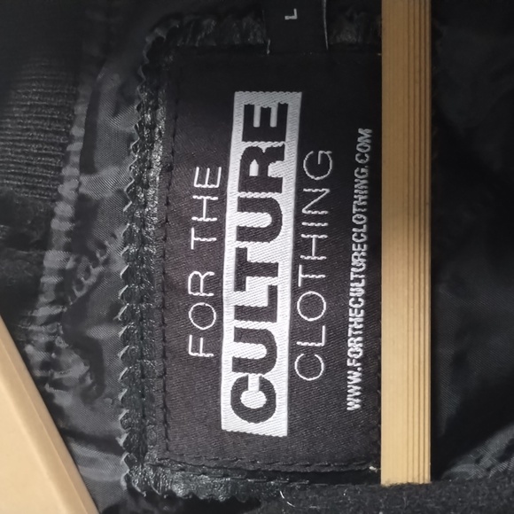 COPY - Culture Varsity Logo Jacket- Large - Picture 3 of 10